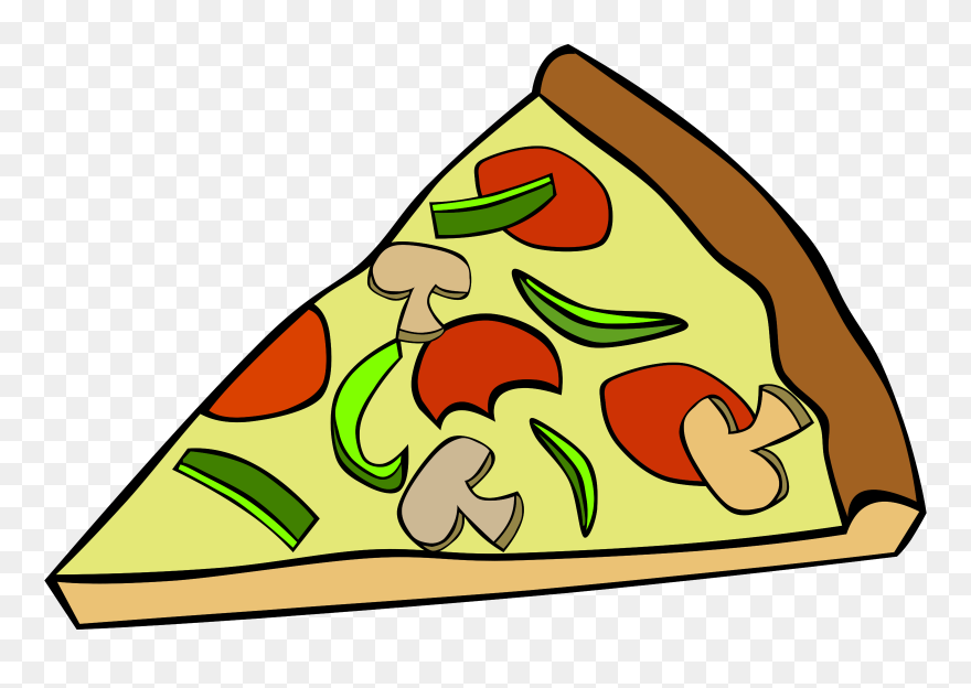 Fast Food Junk Food Hamburger Pizza Spanish Cuisine - Triangle Shape Objects Clipart - Png Download