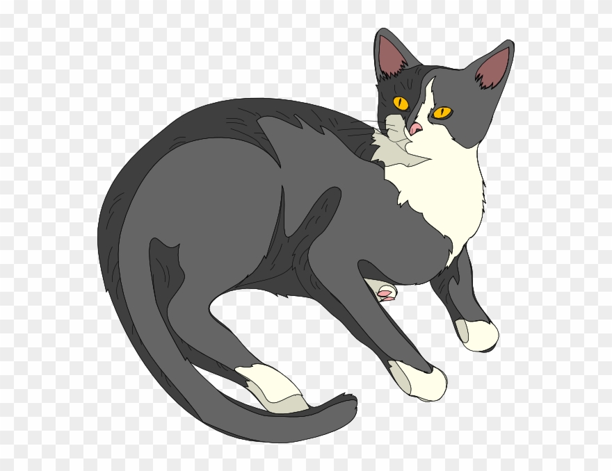 Cat Clip Art - Gatto Clipart - Png Download