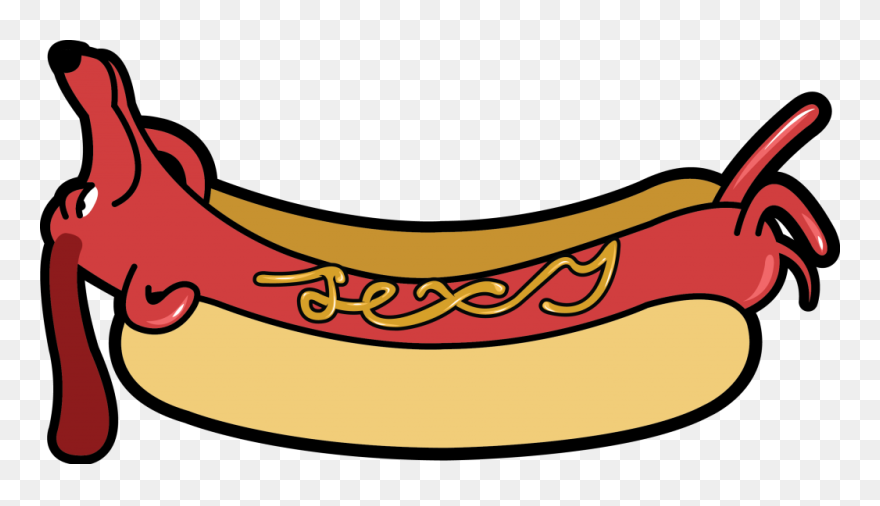 Hotdog Dog Clipart Hot Dog Dachshund Clip Art - Hottest Dog - Png Download