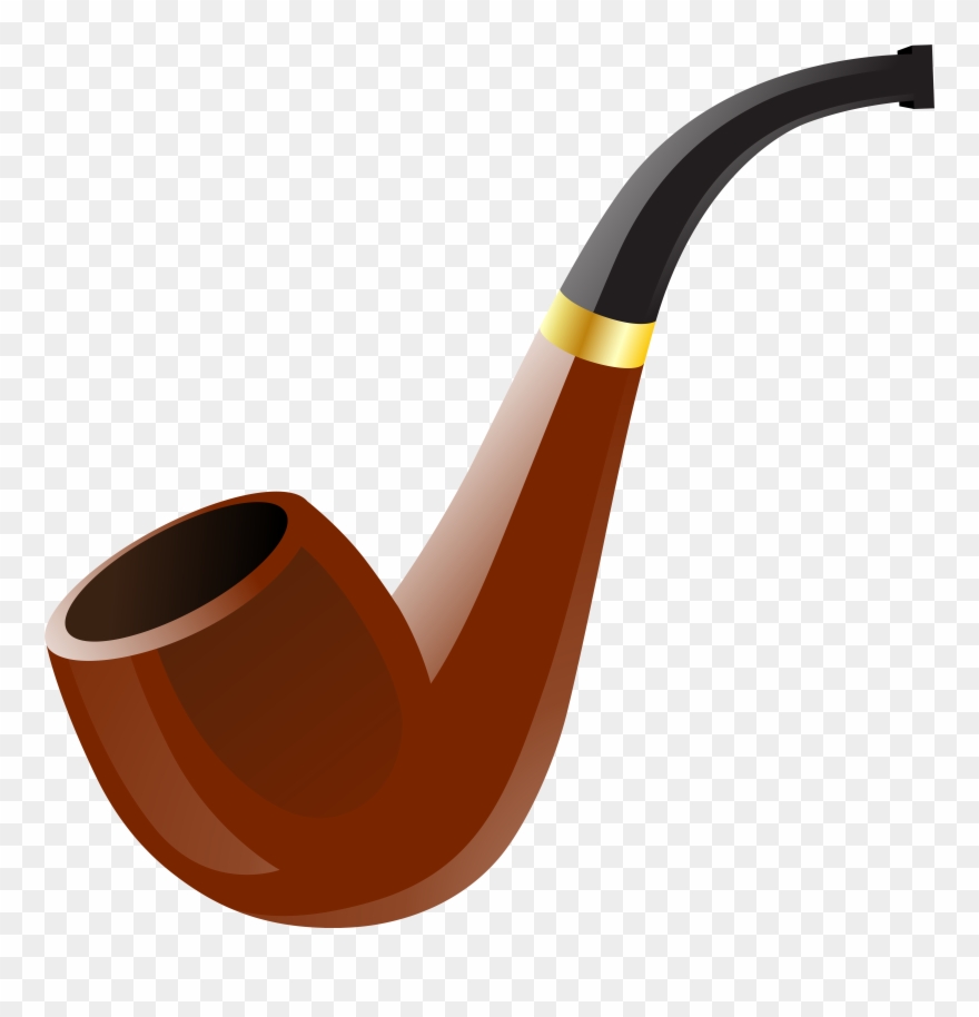 Smoking Pipe Clip Art Web Clipart - Png Download