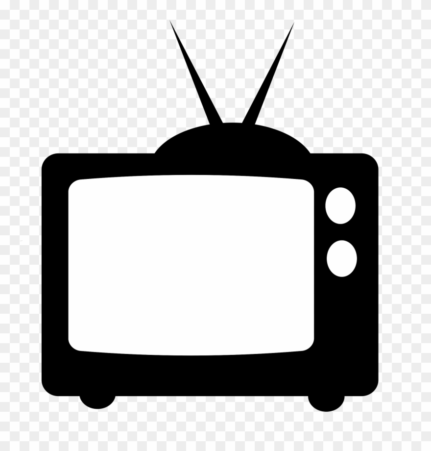 Free Birthday Happy Birthday Clip - Tv Black And White Png Transparent Png