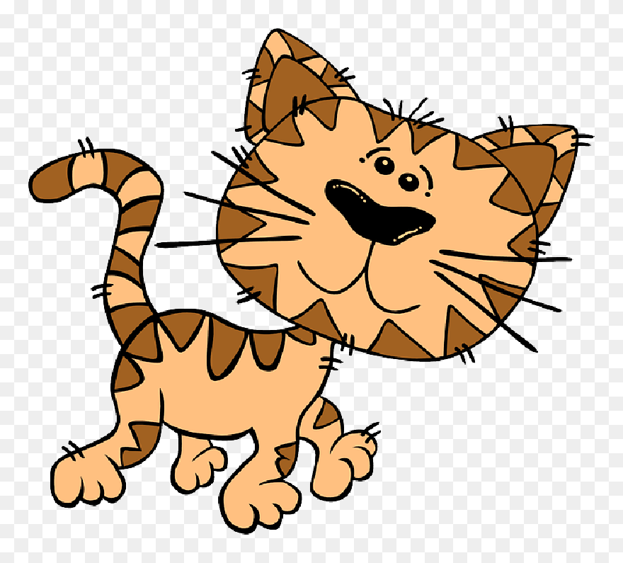 Clipart Info - Cat Walking Clipart - Png Download