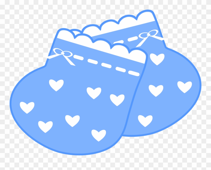 Cute Baby Boy Clipart - Baby Shoe Transparent Background - Png Download