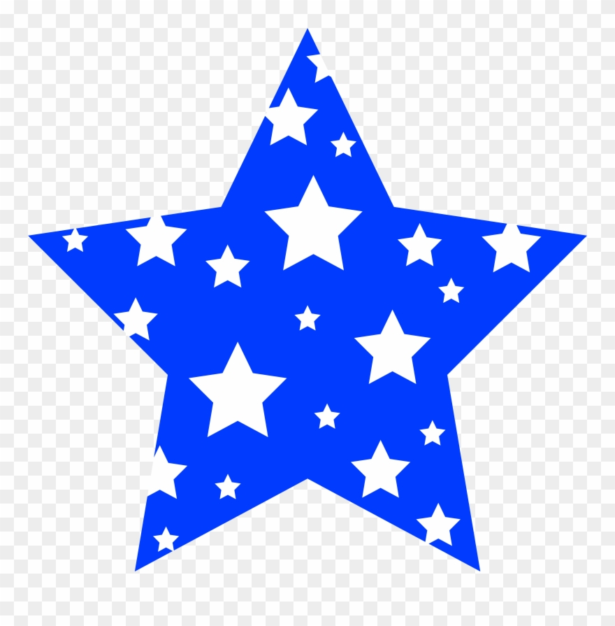 Clip Arts Related To - Fourth Of July Stars Clip Art - Png Download