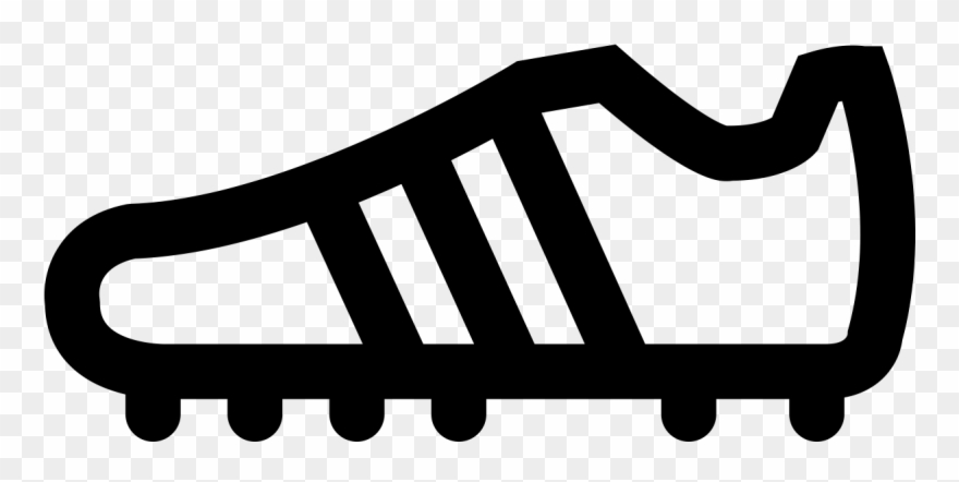 Mega Shop Buy Cheap Soccer Cleats Clipart - Soccer Shoe Clipart - Png Download