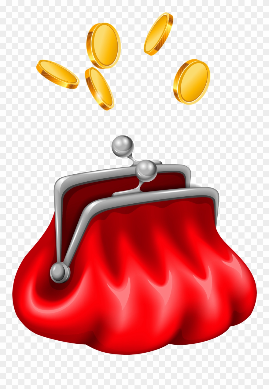 Transparent Purse Cliparts - Coin Purse Clipart - Png Download