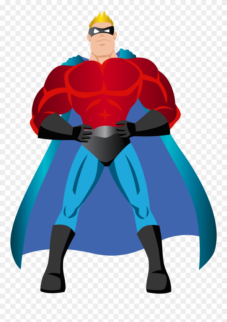 Superhero Png Clip Art - Super Hero Png Transparent Png