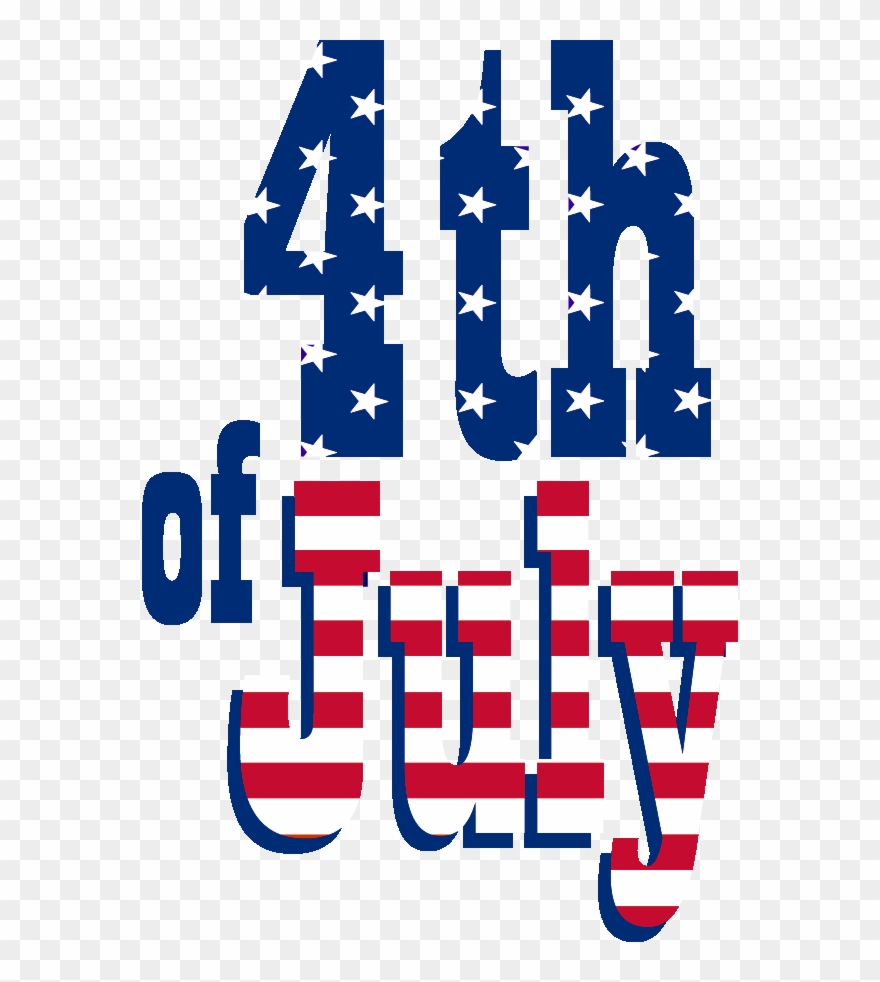 Free - 4th Of July Transparent Clipart