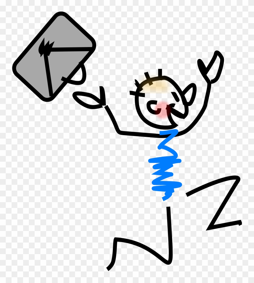 Meander Running Dog Clipart, Vector Clip Art Online, - Happy Person Clip Art - Png Download