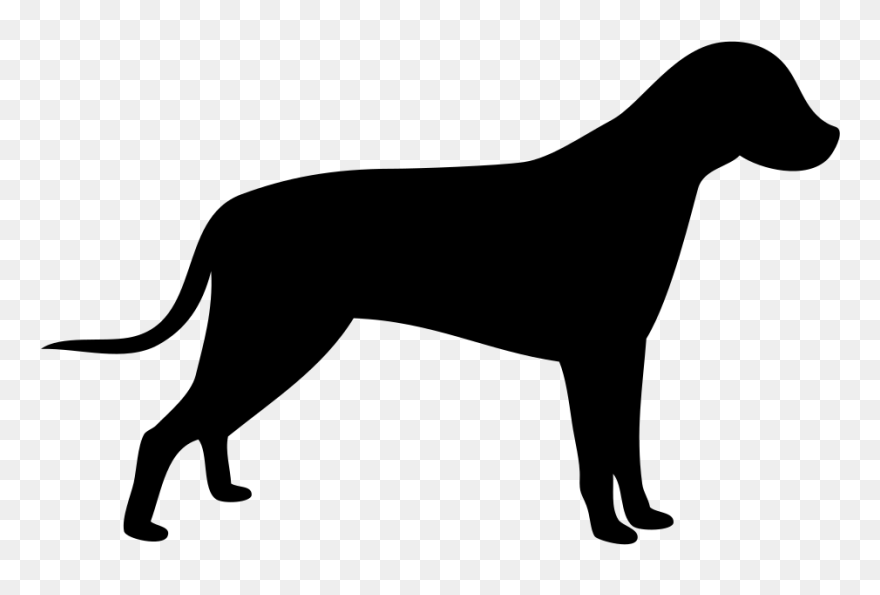 Dog - Dog Clipart Silhouette - Png Download