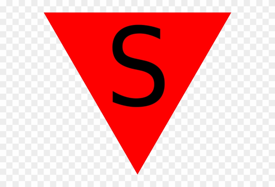 Free Vector Red Triangle Spanish Clip Art - Art - Png Download