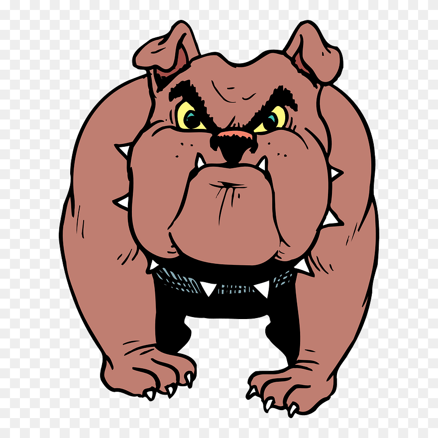 Vector Black And White Download Bulldog Clip Art Free - Promotional Temporary Bulldog Tattoos - Png Download