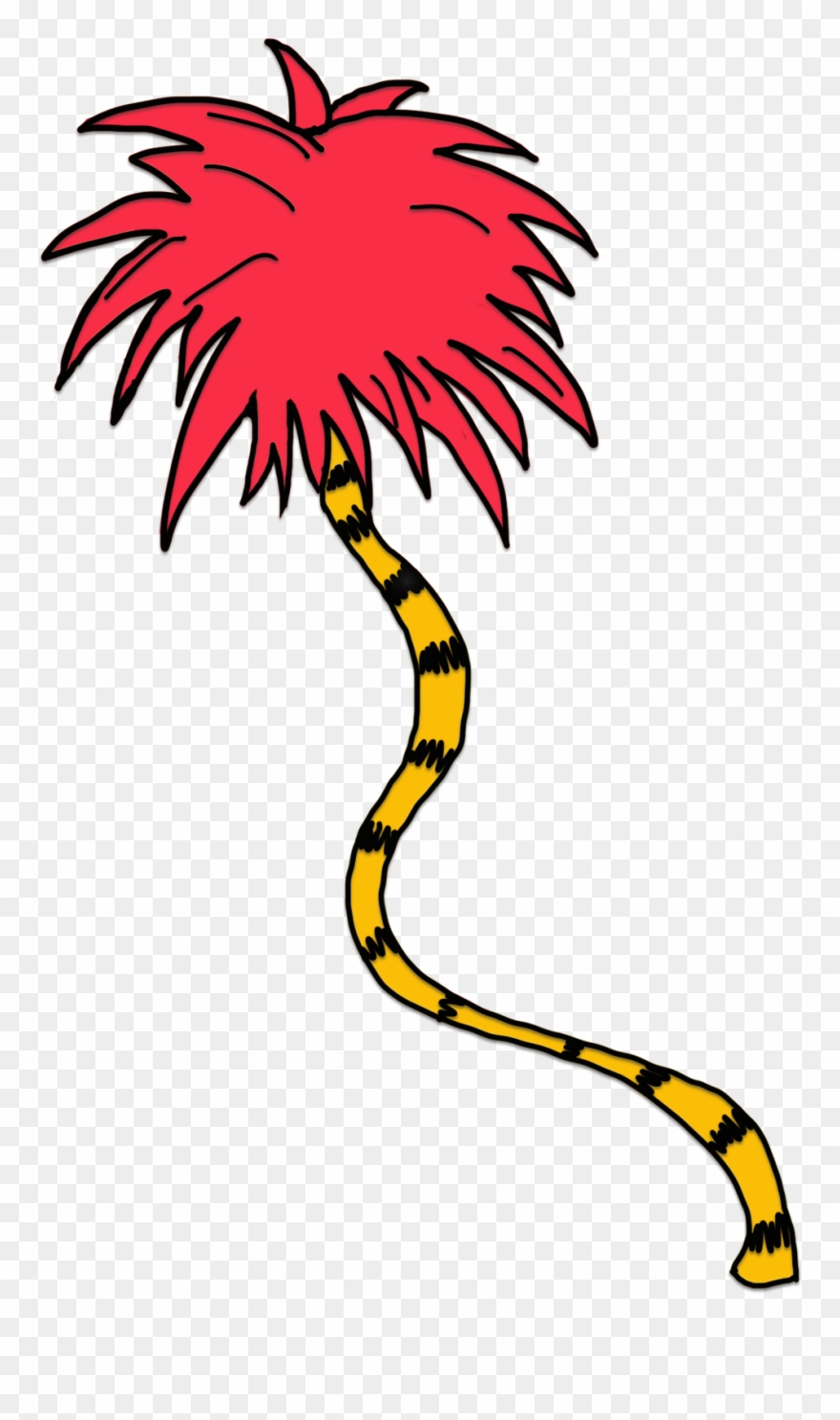 Clipart Dr Seuss Fish 16 - Truffula Tree No Background - Png Download