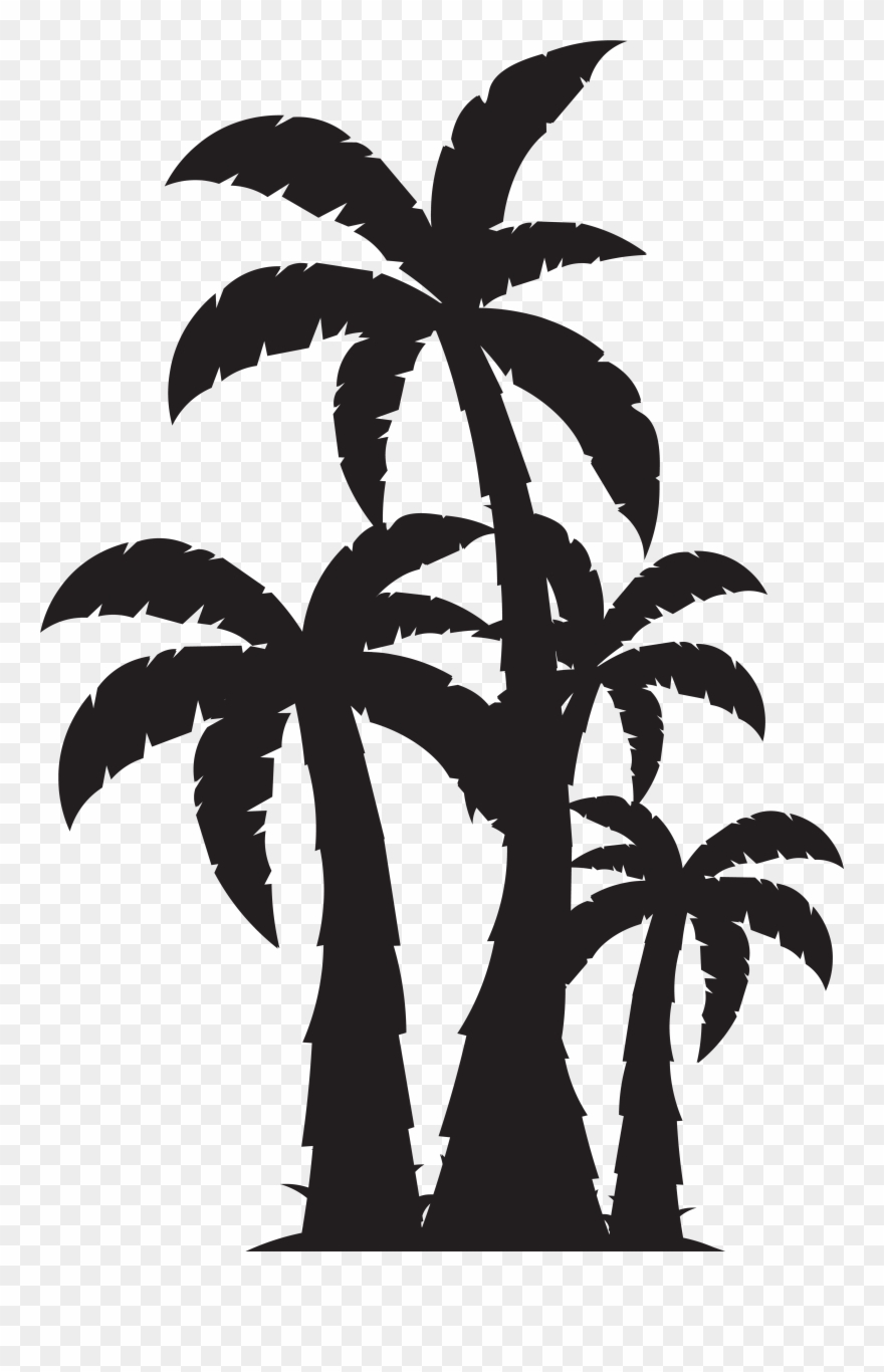 Palm Trees Svg Free Clipart