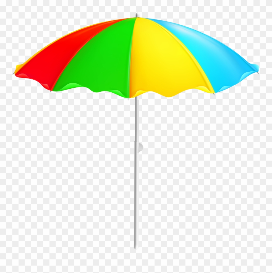 Cheap Colouful Clipart Umbrella With Umbrella Clip - Clip Art - Png Download