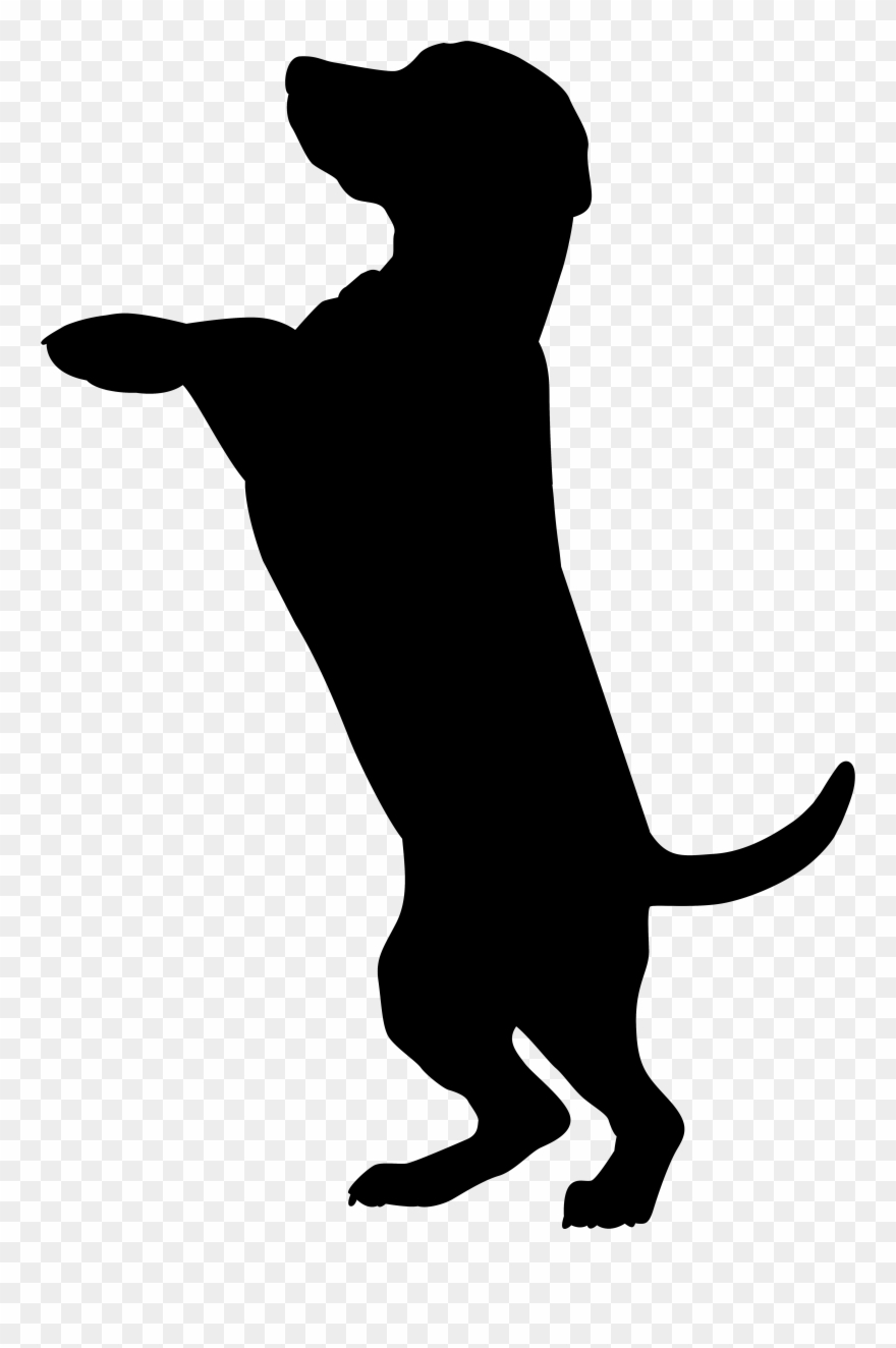 Chocolate Lab Silhouette At Getdrawings Com Free - Dog Silhouette Png Clipart