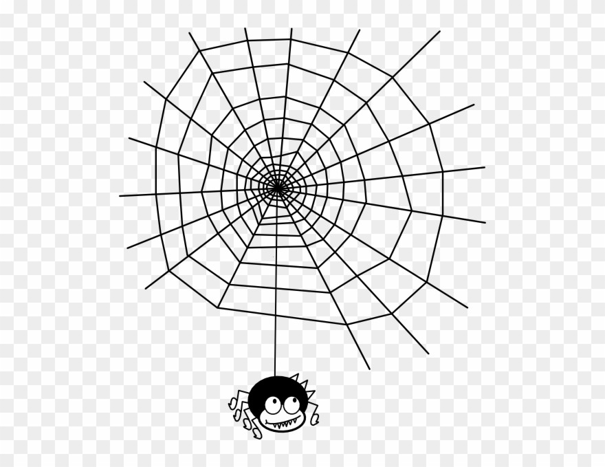 Clip Art Web Page Clipart - Spider Web Clip Art - Png Download