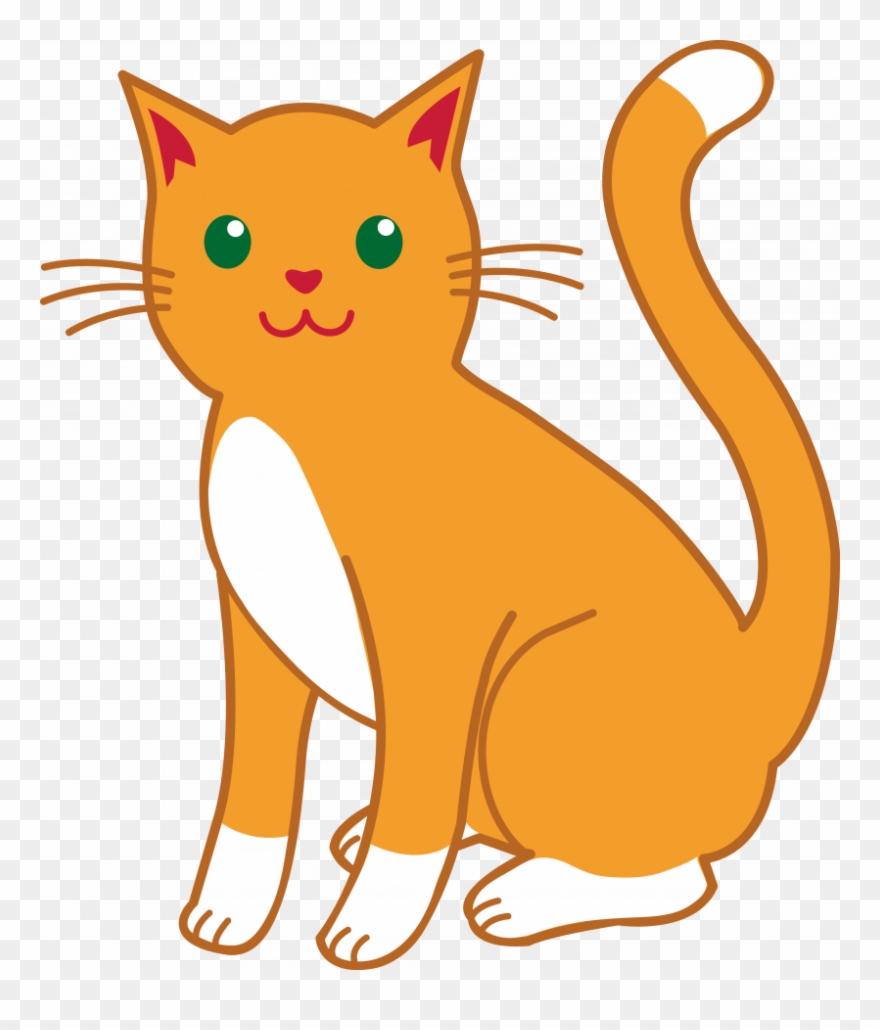 Cat Clip Art Clipart Cat Kitten Clip Art Orange Cat Clip Art Png