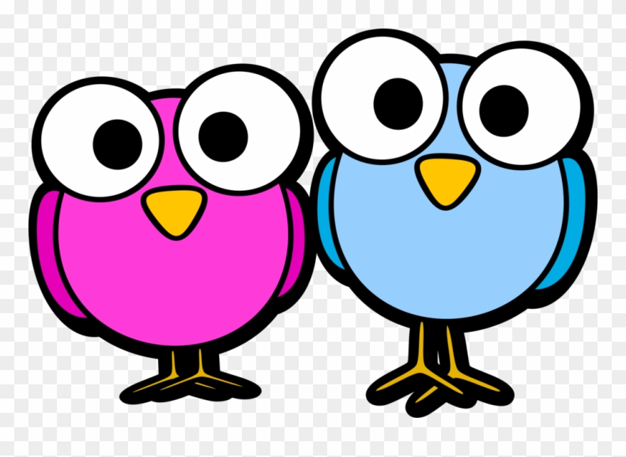 Free To Use Public Domain Birds Clip Art - Cartoon Cute Animals With Big Eyes - Png Download
