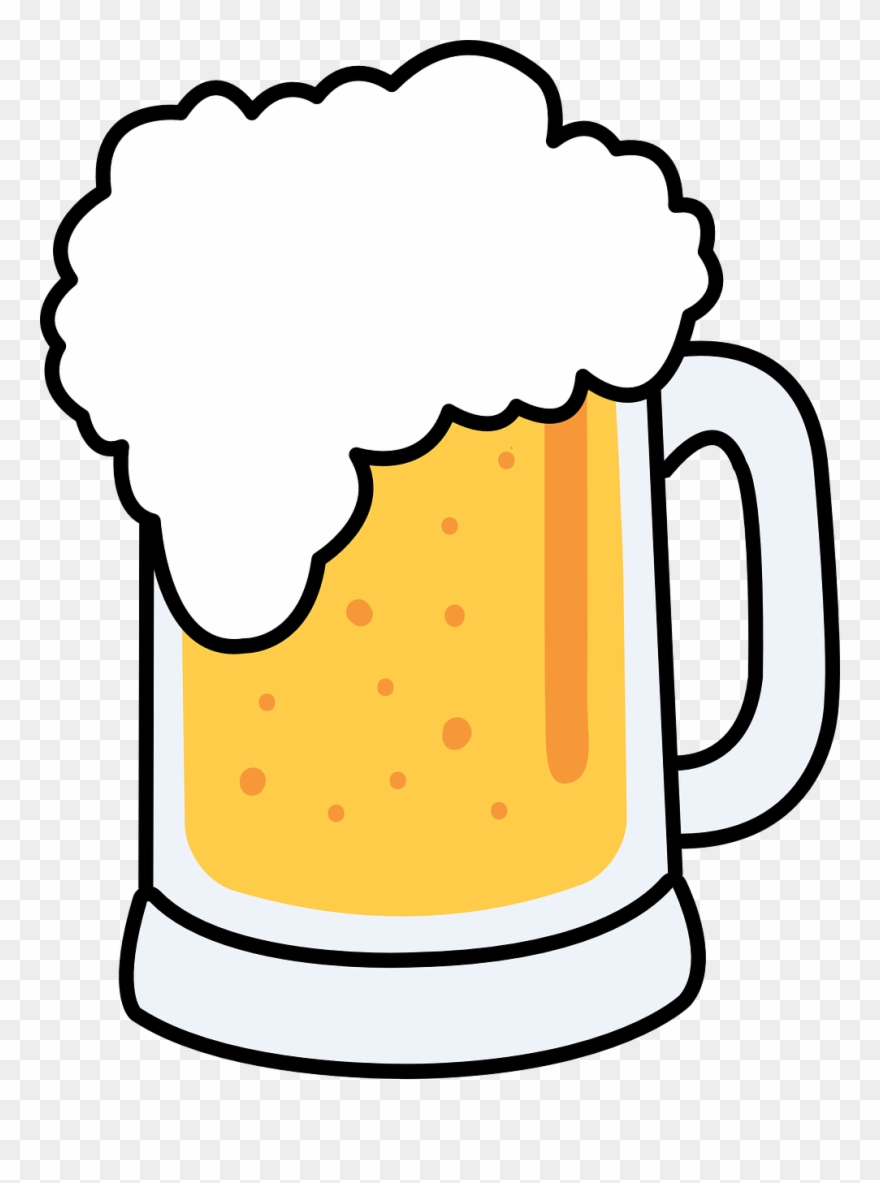 Free Cartoon Beer Mug Clip Art - Beer Mug Clip Art - Png Download