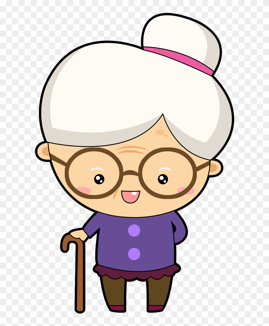 Grandfather Clipart Grandma Spanish - Grandmother Png Transparent Png