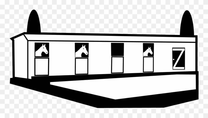 File - Stables Clipart - Svg - Stables Clipart - Png Download