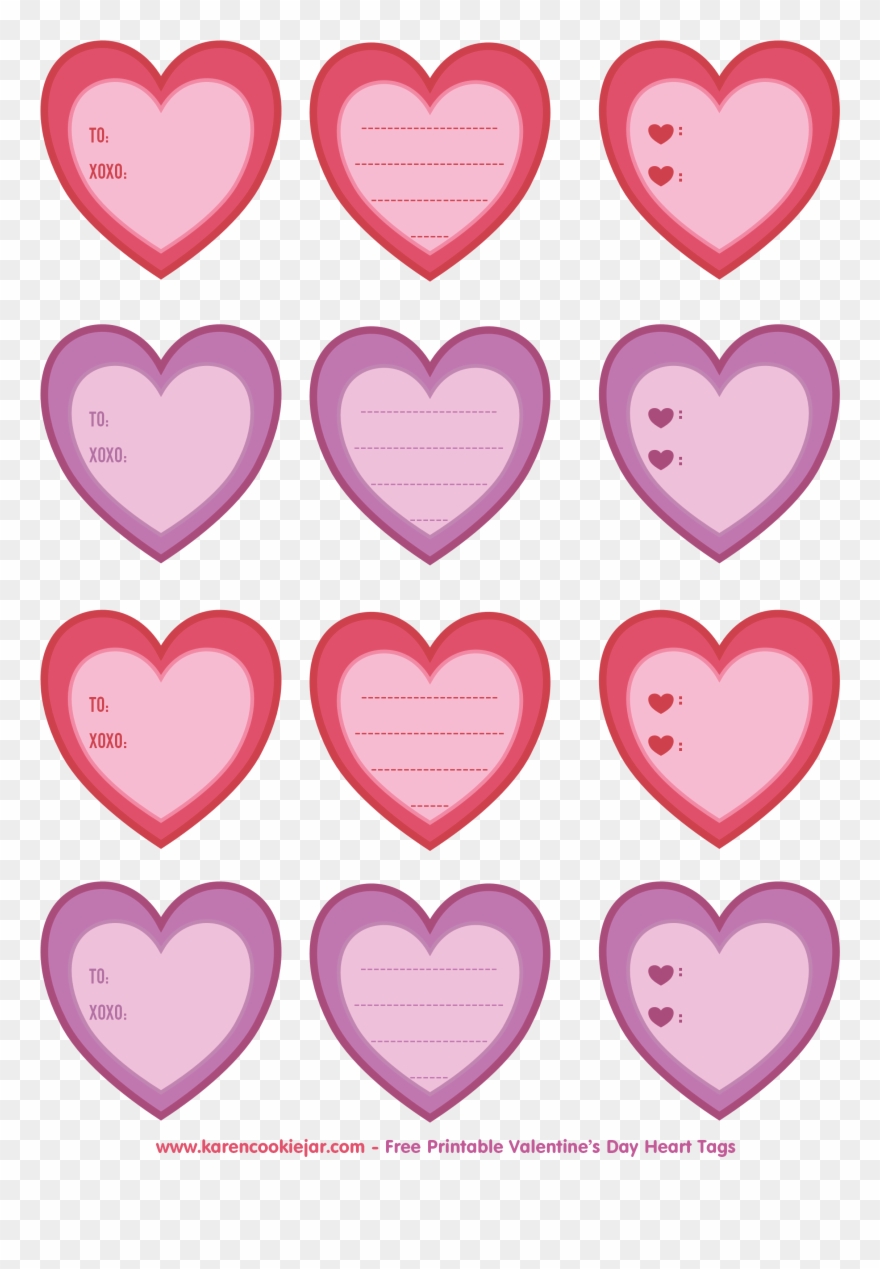 Heart Shaped Clipart - Paper - Png Download