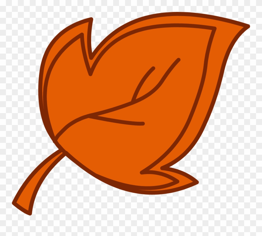 Brown Autumn Tree Leaf - Melonheadz Leaf Clipart - Png Download