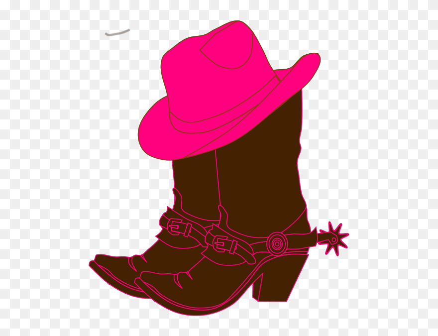 Cowgirl Clip Art Free - Cowgirl Boots Clip Art - Png Download