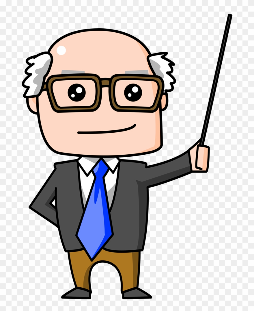 Student Thinking Students Images Clip Art Clipart Collection - Professor Clipart - Png Download