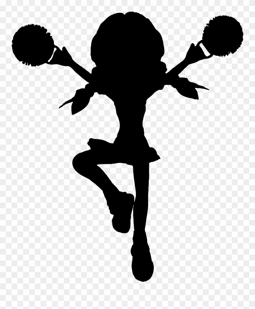 Clipart - Cheerleader Clip Art Transparent - Png Download