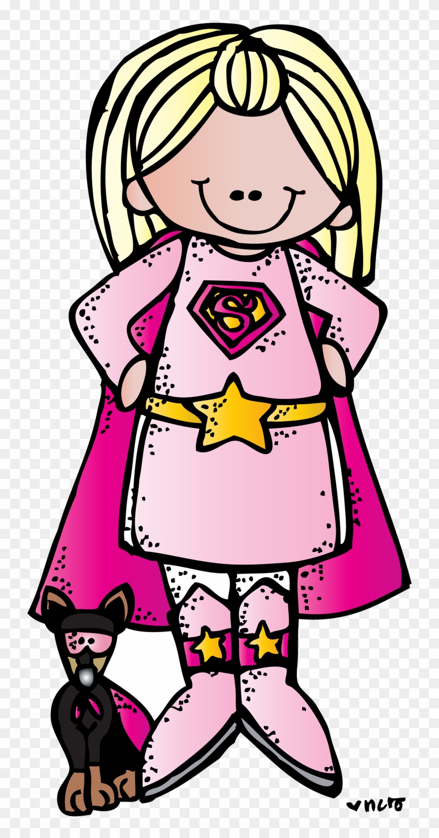Supergirl Clipart Melonheadz - Melonheadz Super Heroes Png Transparent Png