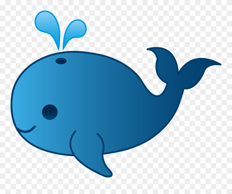 Baby Clipart Fishing - Whale Clipart - Png Download