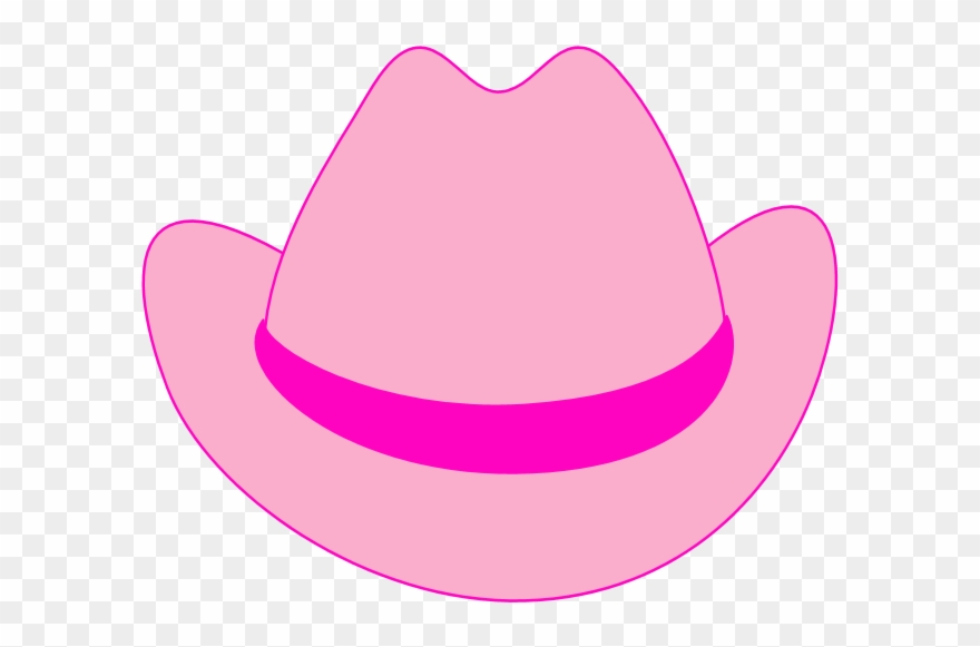 Cowboy Hat Clip Art Goodbye Free Clipart Images - Cowgirl Hat Clip Art - Png Download
