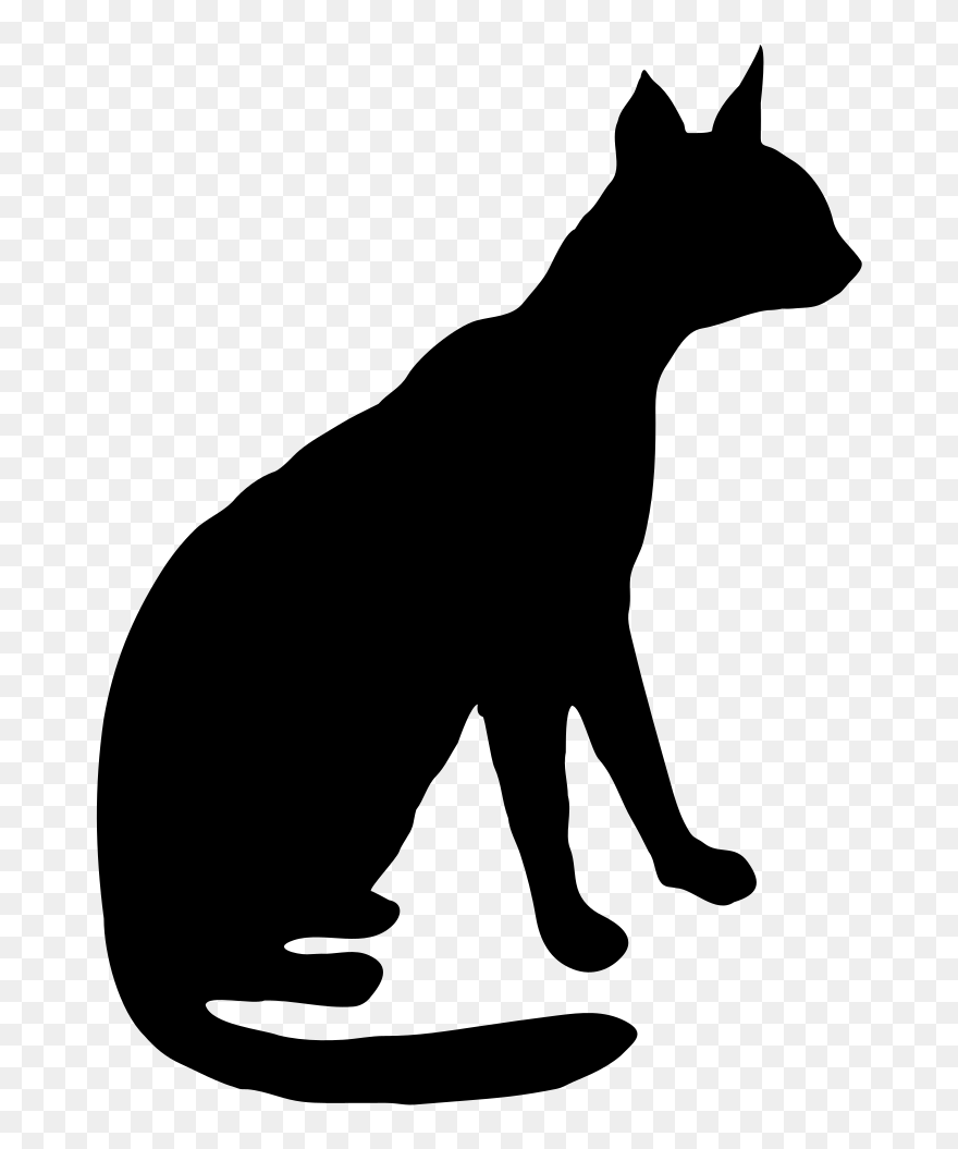Whiskers Wildcat Eurasian Lynx Felidae - Wild Cat Silhouette Clipart