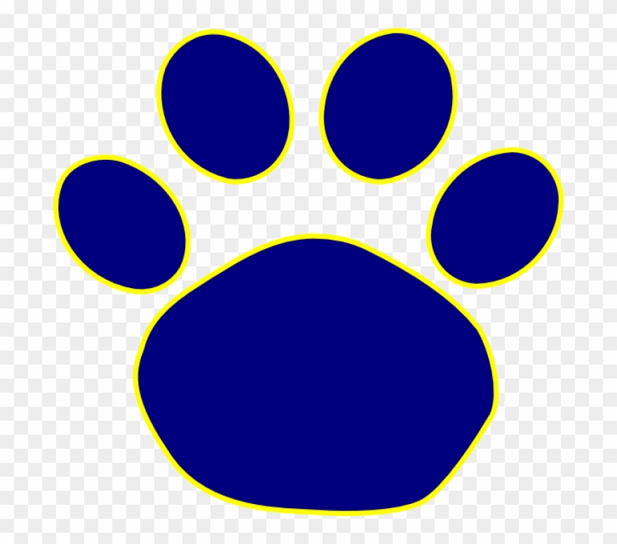 Clip Art Of Wildcat Paw - Jaguar Paw Print - Png Download