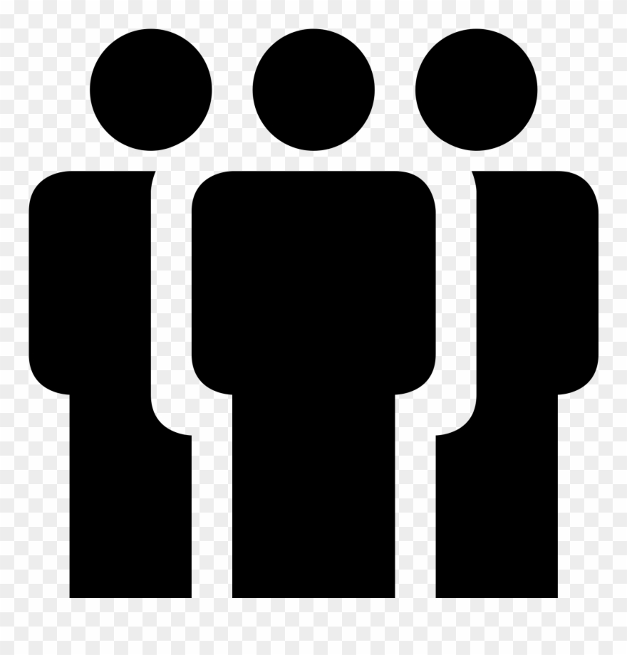 Black And White Clip Art People 28 Collection Of Man - Community Logo Black And White - Png Download