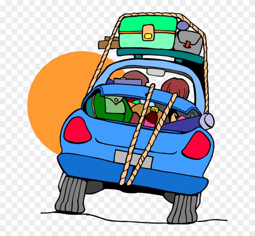 Clip Art Sale - Car Trip Clip Art - Png Download