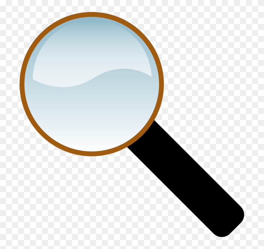 Free Vector Magnifing Glass Clip Art Magnifier Tool In Ms Paint Png