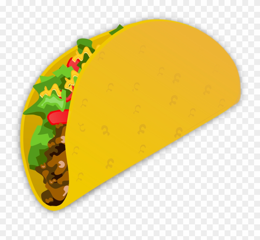 Spanish Clipart Taco - Taco Clipart - Png Download