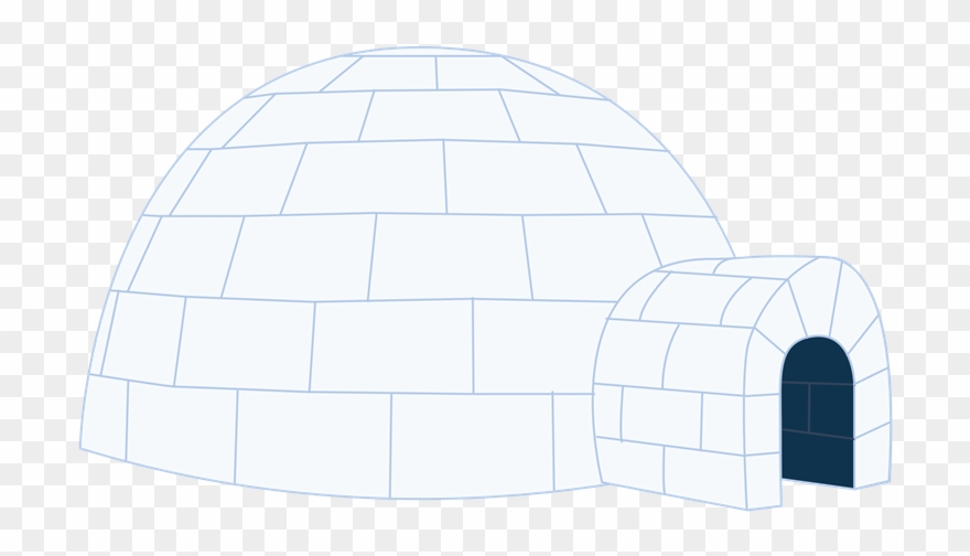 Free To Use Amp Public Domain Igloo Clip Art - Architecture - Png Download