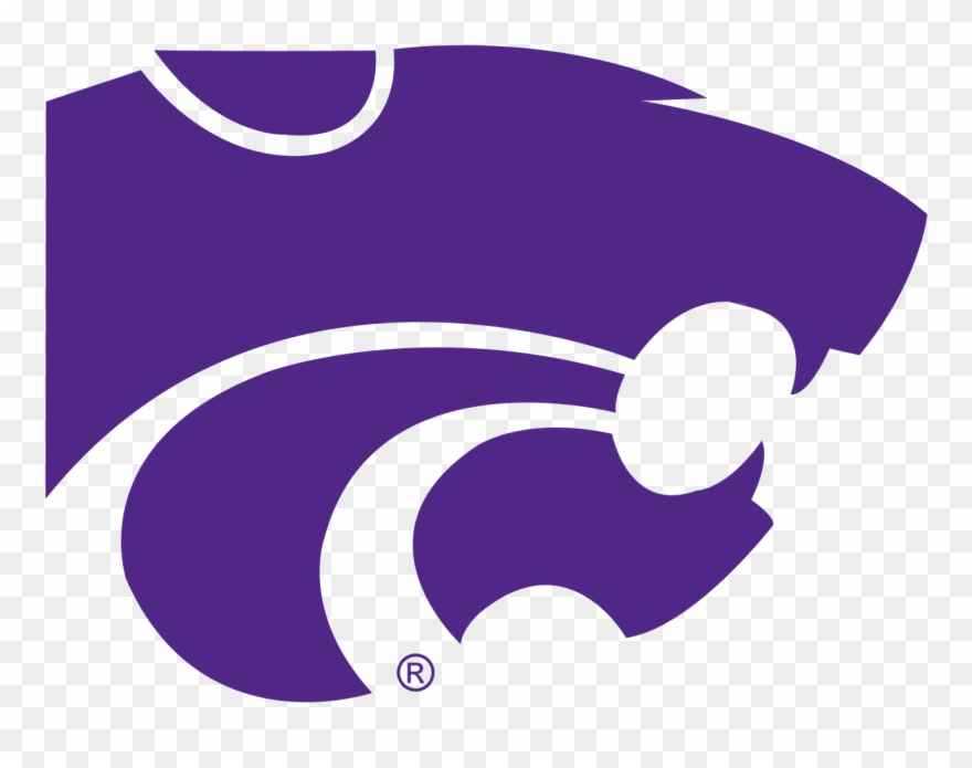 Purple Clipart Wildcat - K State Logo Png Transparent Png