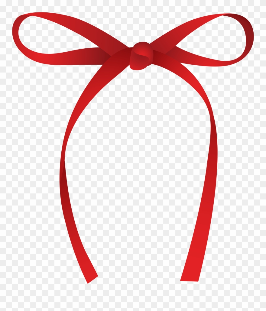 Thin Red Ribbon Png Clip Art Transparent Png