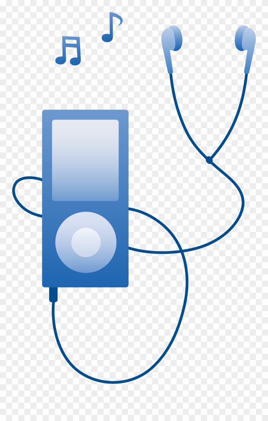 Mp 20clipart - Music Player Clip Art - Png Download