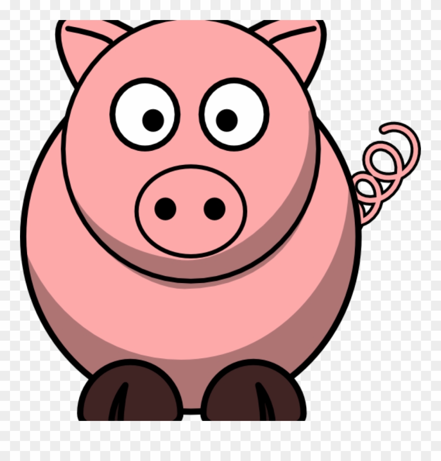 Free Pig Clipart Cartoon Clipart Free Pig Cartoon Clipart - Imagenes Animadas De Puercos - Png Download