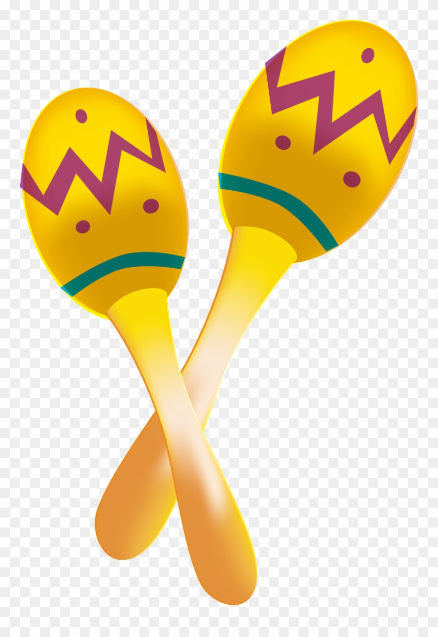 Toy Clipart Maraca - Fiesta Clipart No Background - Png Download