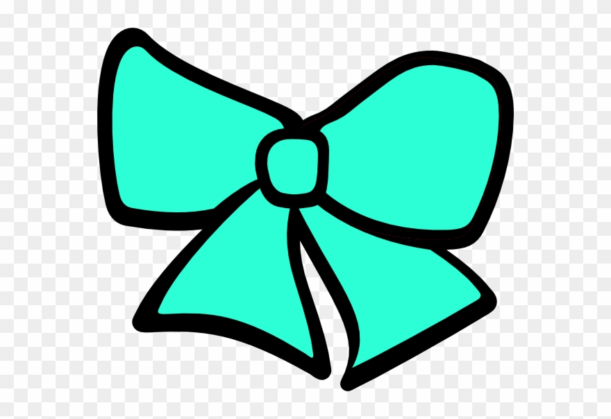 Image Of Hair Bow Clip Art - Ribbon Clipart Black And White - Png Download