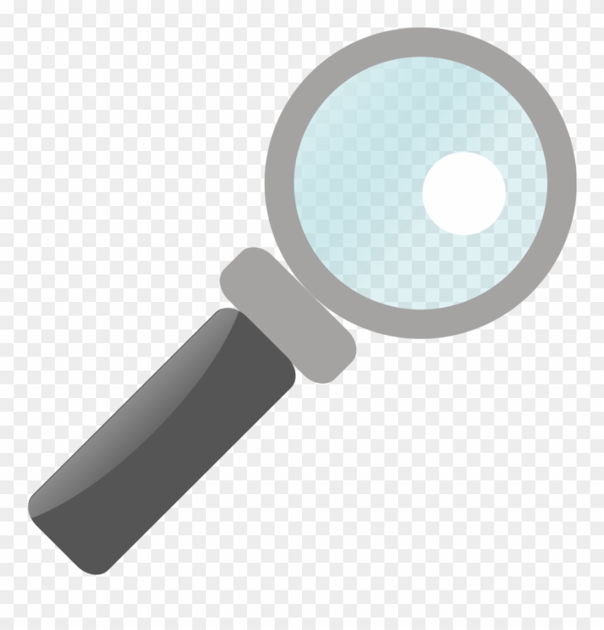 Free Vector Jilagan Magnifying Glass Clip Art - Magnifying Glass Vector Cartoon - Png Download