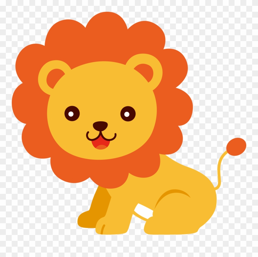 Cougar Clipart Yellow - Animales De La Selva Animados - Png Download