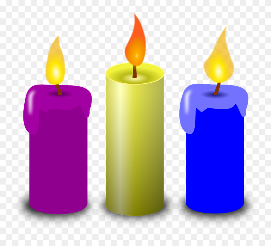 Image Of Birthday Candle Clipart 4 Of Birthday Candles - Candle Clipart - Png Download